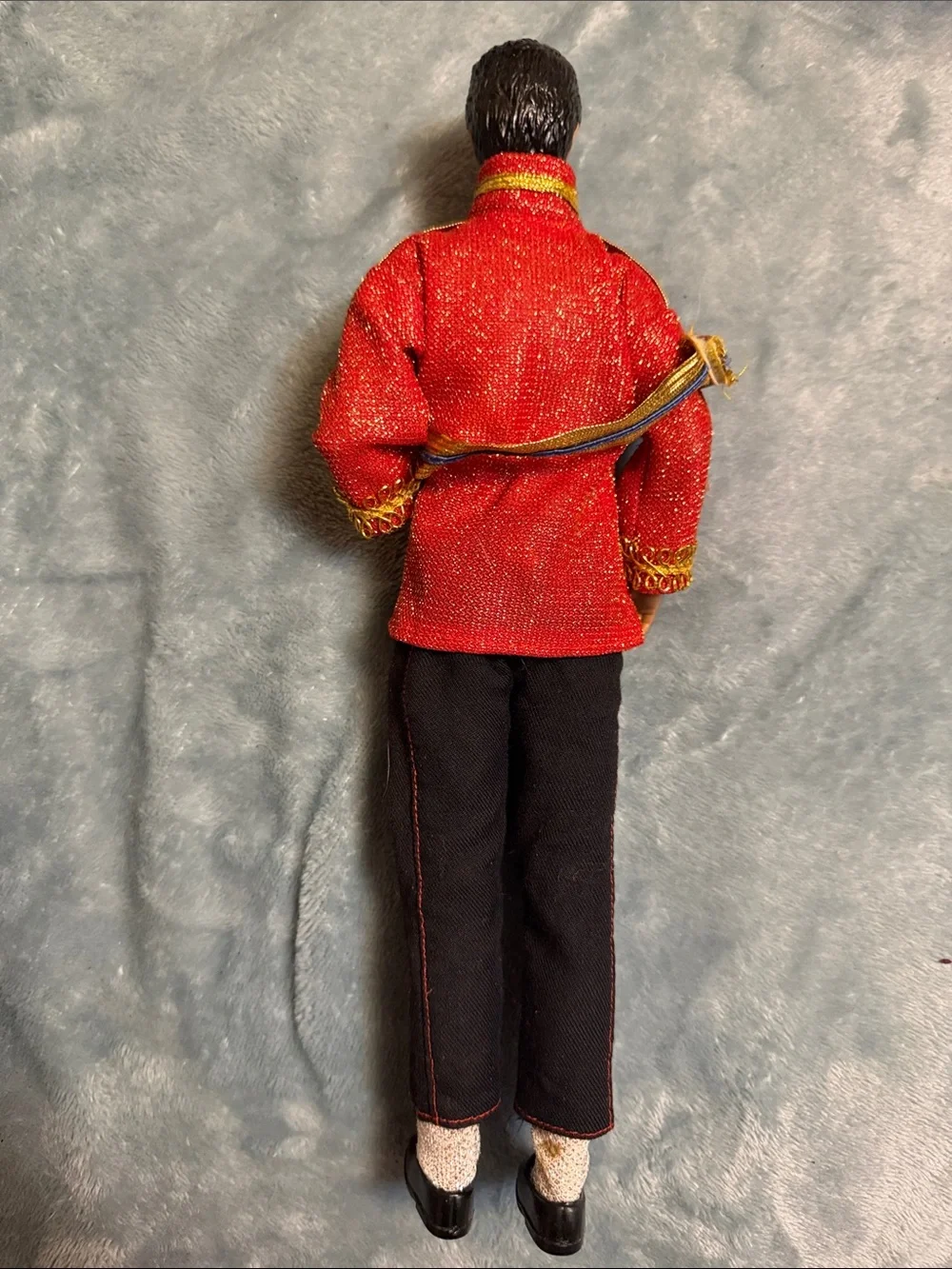 Red and Gold Prince Doll in Military Jacket - Brand Unknown